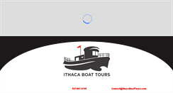 Desktop Screenshot of ithacaboattours.com